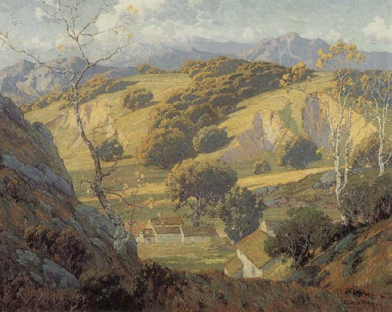 Maurice Braun California Valley Fram France oil painting art
